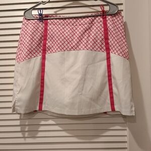 Lady Hagen Pink and White Women's Skorts Size 12